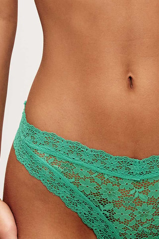 Tanga Fleuriz - Vert