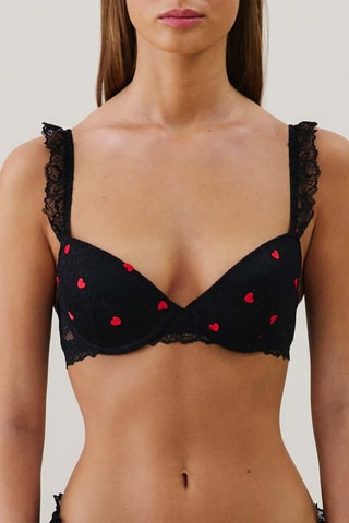Soutien-gorge Brodlaciz Coeuriz - Noir