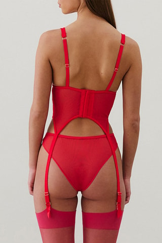 Guêpière Sweetcrushiz - Rouge
