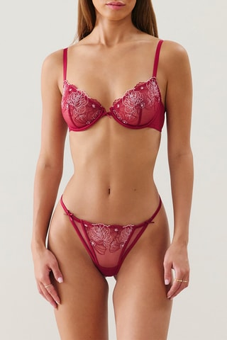 Soutien-gorge Lovecrushiz - Bordeaux