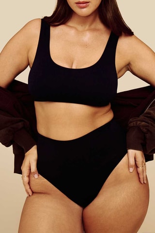 Culotte taille haute Invisibliz - Noir