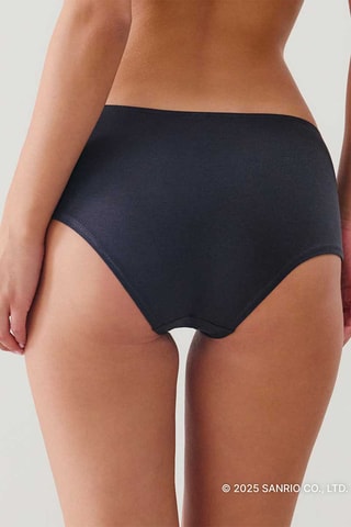 3 shortys Hello Kitty - Blanc, noir et rose
