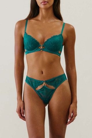 Soutien-gorge Chunkygoldiz - Vert émeraude
