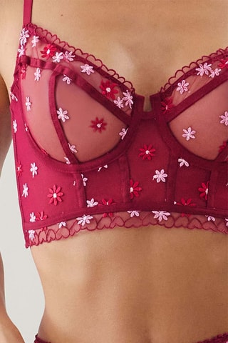 Soutien-gorge Lovebloomiz - Rouge framboise