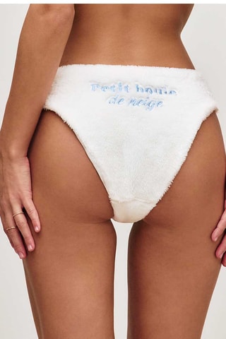 Tanga Whitefluffiz - Ecru