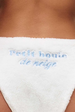 Tanga Whitefluffiz - Ecru
