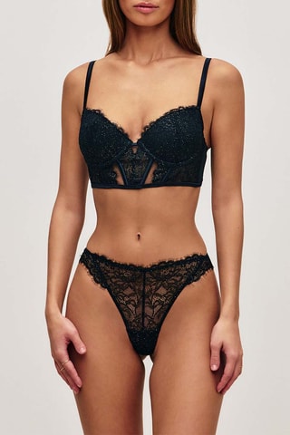 Soutien-gorge Dotlaciz - Noir