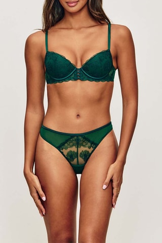 Soutien-gorge Brodmeshiz - Vert foncé