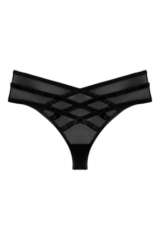 String taille haute Bemineiz - Noir