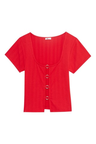 Top de pyjama Ringiliz - Rouge