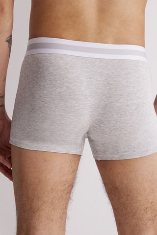 Boxer Oreliz Gris clair chiné