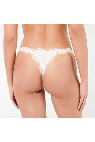 String Cajoliz - Blanc