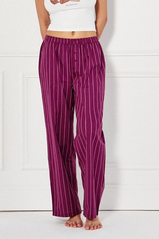 Pantalon de pyjama Basicnightiz - Rose