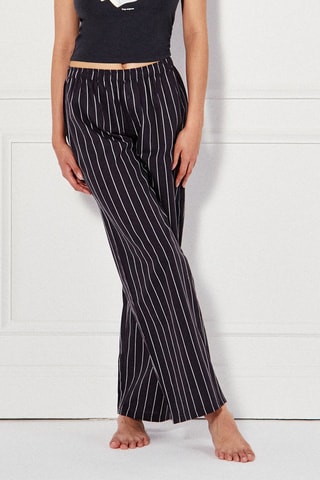 Pantalon de pyjama Basicnightiz - Gris foncé