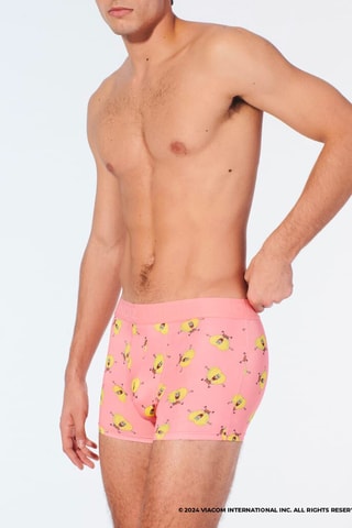 Boxer Bob l’éponge Repeatiz - Rose et jaune