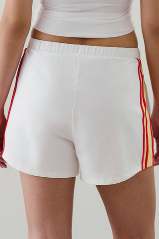 Short taille haute Racingiz - Blanc