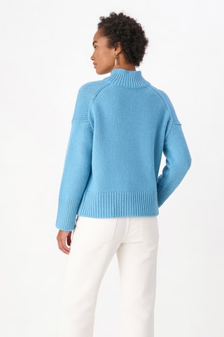 Pull en laine et cachemire - Ciel