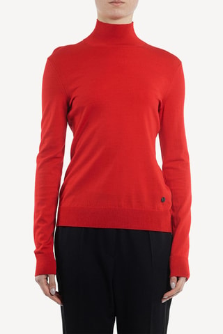 Pull en laine - Rouge