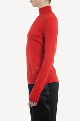 Pull en laine - Rouge
