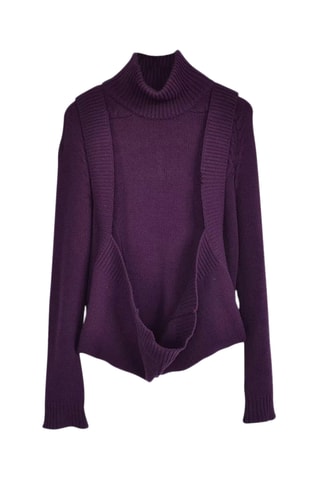 Pull en laine et cachemire - Violet