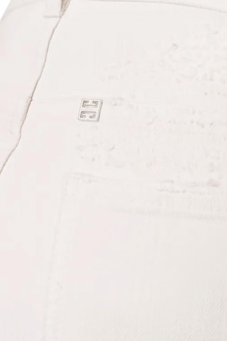 Pantalon slim en laine - Ecru