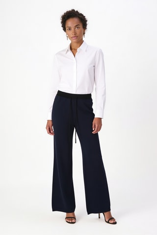 Pantalon en cachemire - Bleu marine