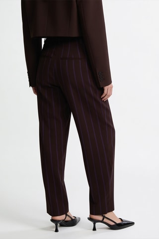 Pantalon wide legs - Marron foncé