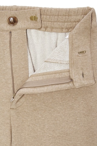Pantalon relaxed - Beige chiné