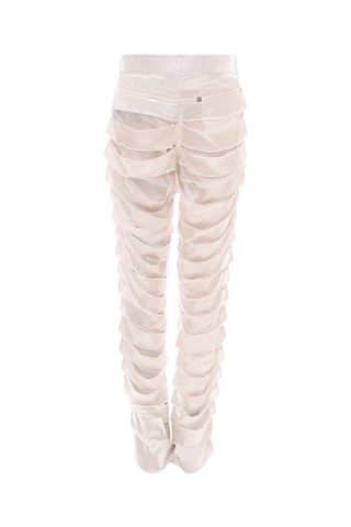 Pantalon slim - Ecru