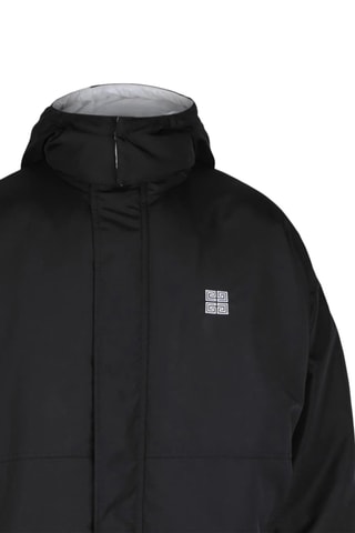Parka à capuche - Noir