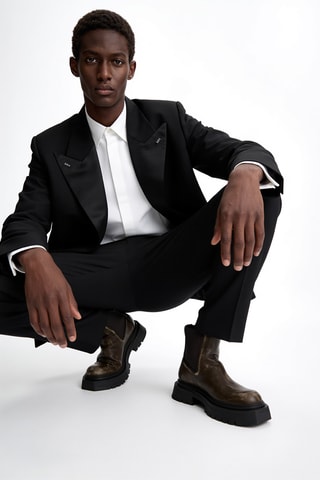 Veste en laine - Noir