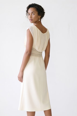 Robe droite - Ivoire
