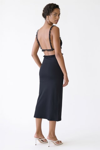 Robe midi - Noir