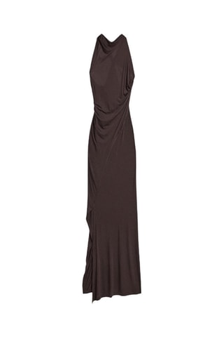 Robe longue Wind - Marron foncé