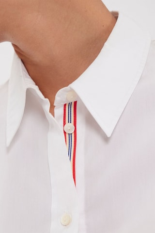 Chemisier slim Martin - Blanc
