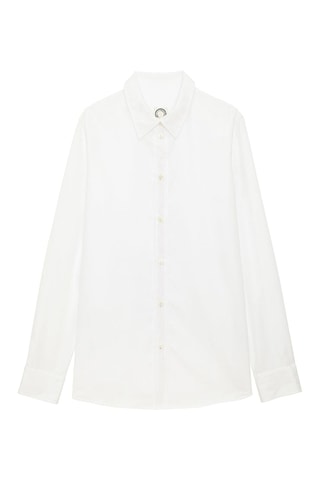 Chemisier slim Martin - Blanc