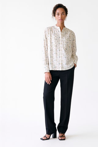 Blouse - Blanc et rose