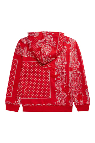 Sweat à capuche - Rouge