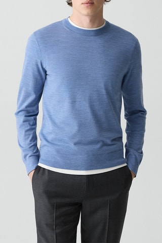 Pull en laine Regal - Ciel