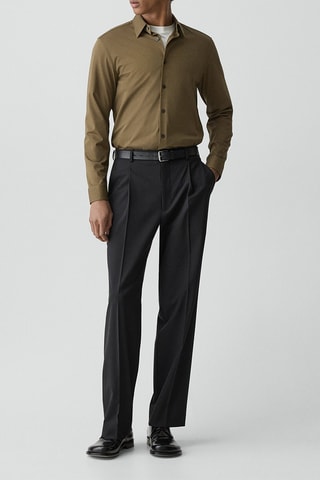 Chemise slim Sylvain - Kaki