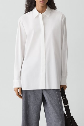 Chemise oversize - Blanc