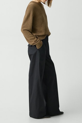 Pantalon droit - Noir