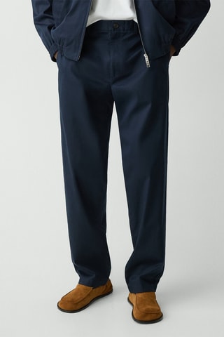 Chino droit - Bleu marine