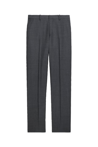 Pantalon de costume en laine vierge Sartorial - Gris foncé