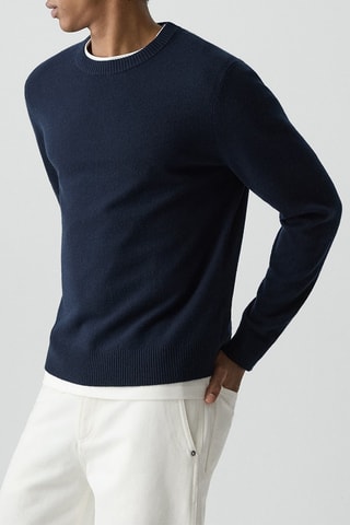 Pull en cachemire Hilles - Bleu marine