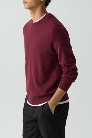 Pull en cachemire Hilles - Bordeaux