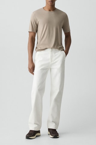 T-shirt micro-modal Perform - Beige