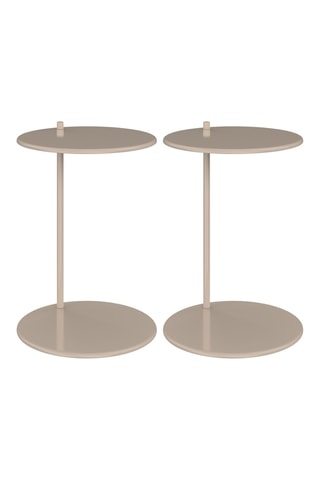 2 tables d'appoint - 2 de 40 x 55 x 40 cm
