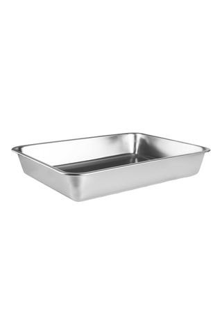 Plat à four en acier inoxydable Recta  - 35 x 27 x 6 cm