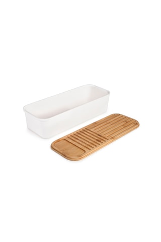 Corbeille à pain en bambou - 40 x 15 x 10 cm